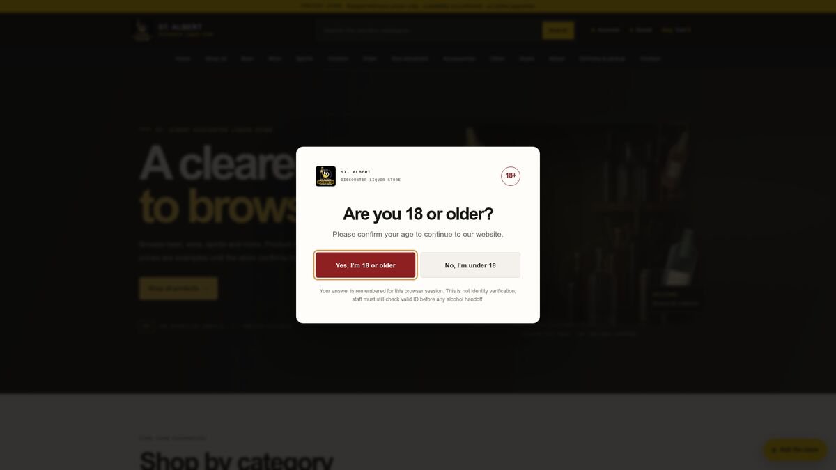 St. Albert Discounter — Retail